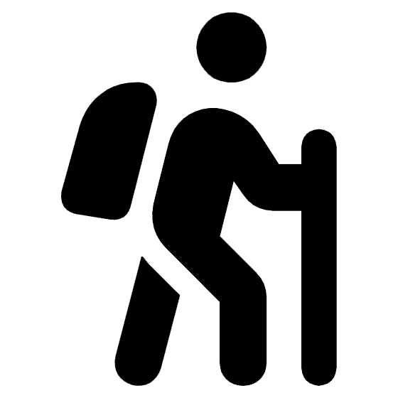 Hiking icon